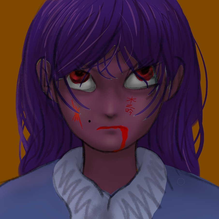 嘴角有痣的女孩头像