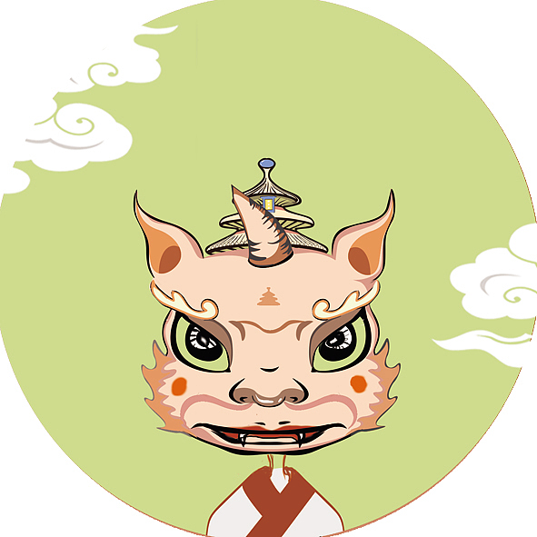 五福-形象设计（图ZMTI4Mzk0NTk2） - 艺术插画 - 站酷设计师双眼自带景深原创素材 - 站酷ZCOOL