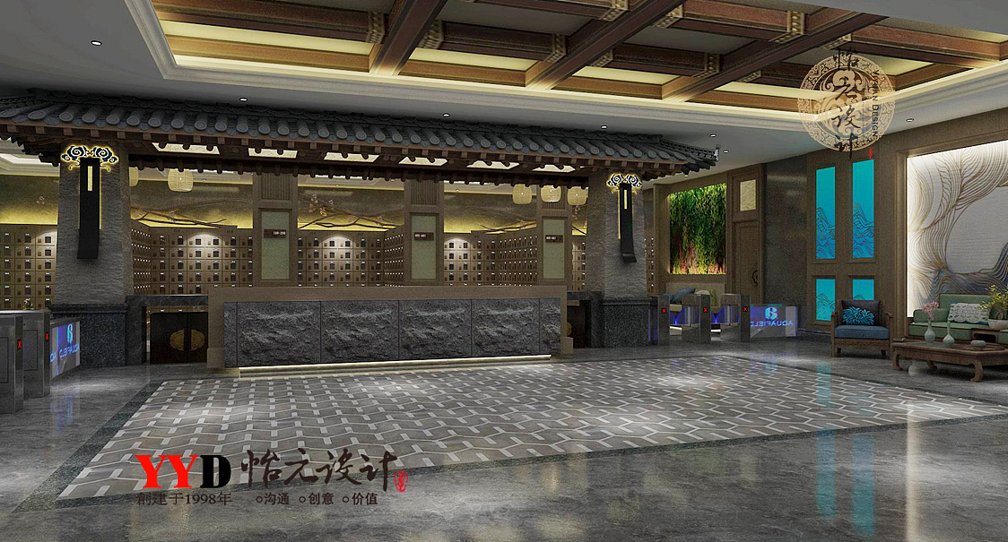 江苏连云港汤乐宫城市温泉设计（图ZMTg1OTg1Mzg4） - 家装设计 - 站酷设计师怡元设计公司原创素材 - 站酷ZCOOL
