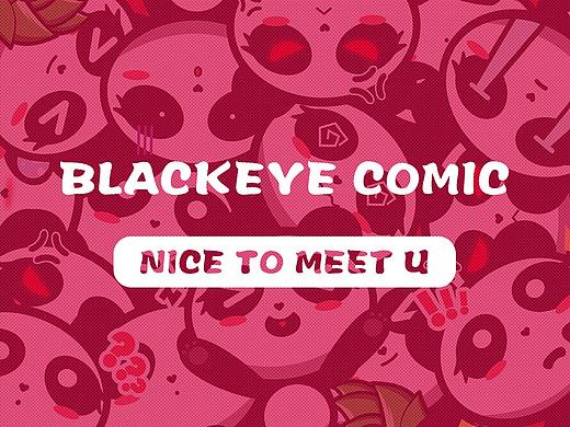 BLACKEYE COMIC视觉延展设计