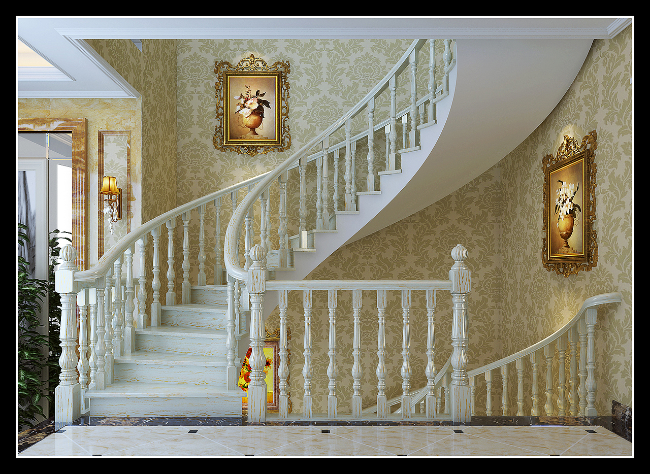 复式别墅楼梯楼梯方案