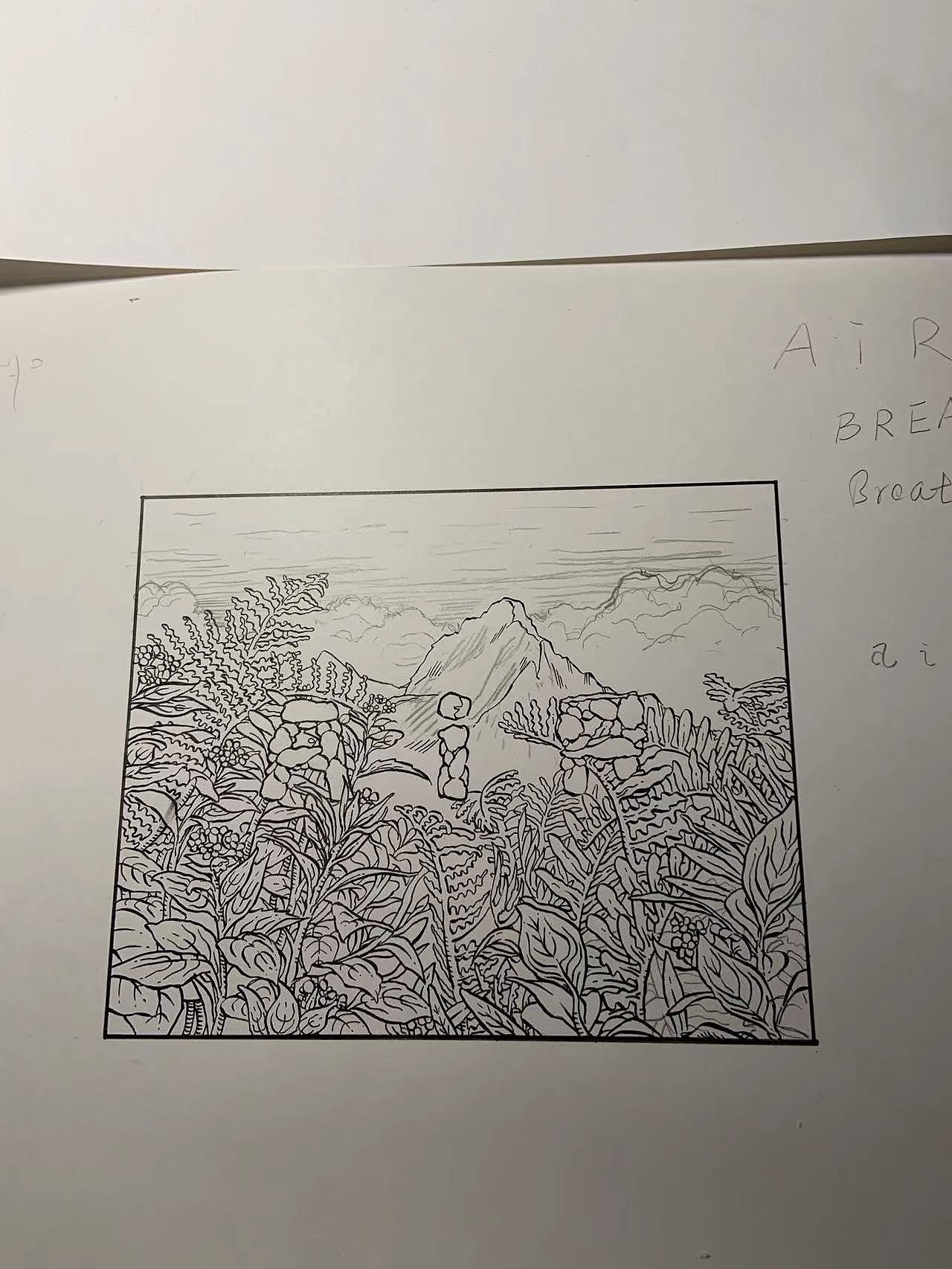 黑白插画创作练习（图ZMjgxNDYwNDMy） - 创作习作 - 站酷设计师李安朔原创素材 - 站酷ZCOOL