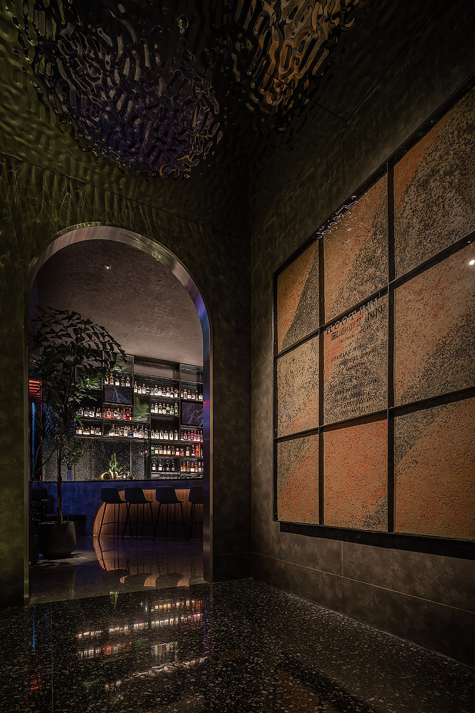 ROOT INN 餐吧（图ZMjYxMjg4Mjky） - 酒店餐饮设计 - 站酷设计师独倚画栏如有意原创素材 - 站酷ZCOOL