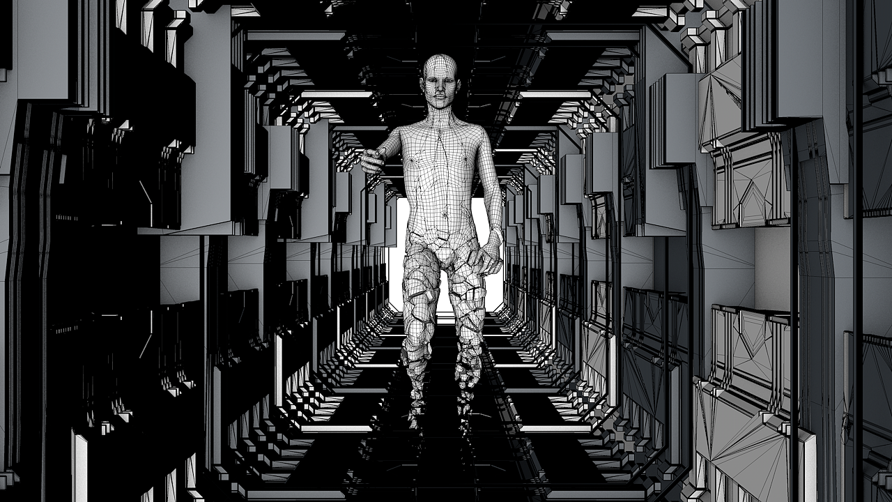 c4d破碎练习《归与去·破碎》