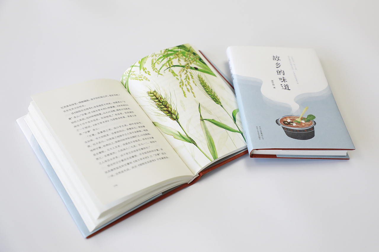 《故乡的味道》装帧设计