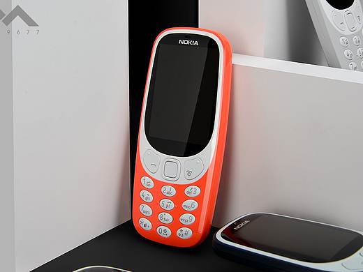 诺基亚3310复刻版产品拍摄