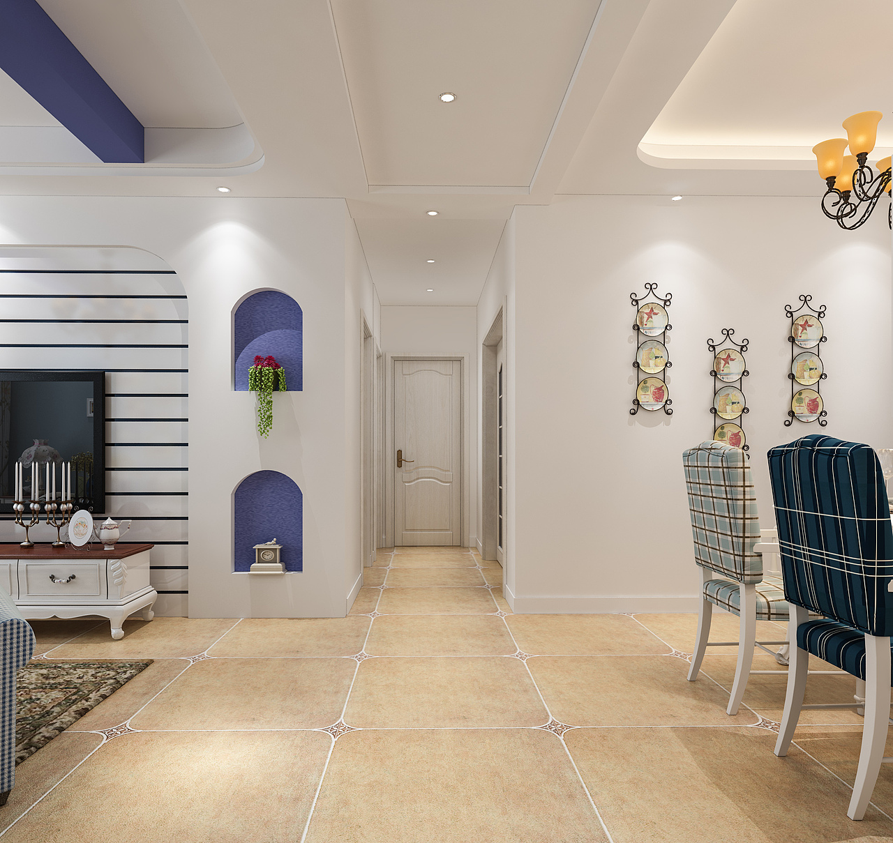 1992效果图-地中海风格