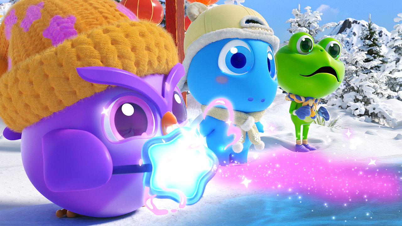 开心消消乐：这个春节，一起上开心乐运会为冰雪助威（图ZMjg2NDI5MjUy） - 动画/影视 - 站酷设计师INFINI映纷创意原创素材 - 站酷ZCOOL