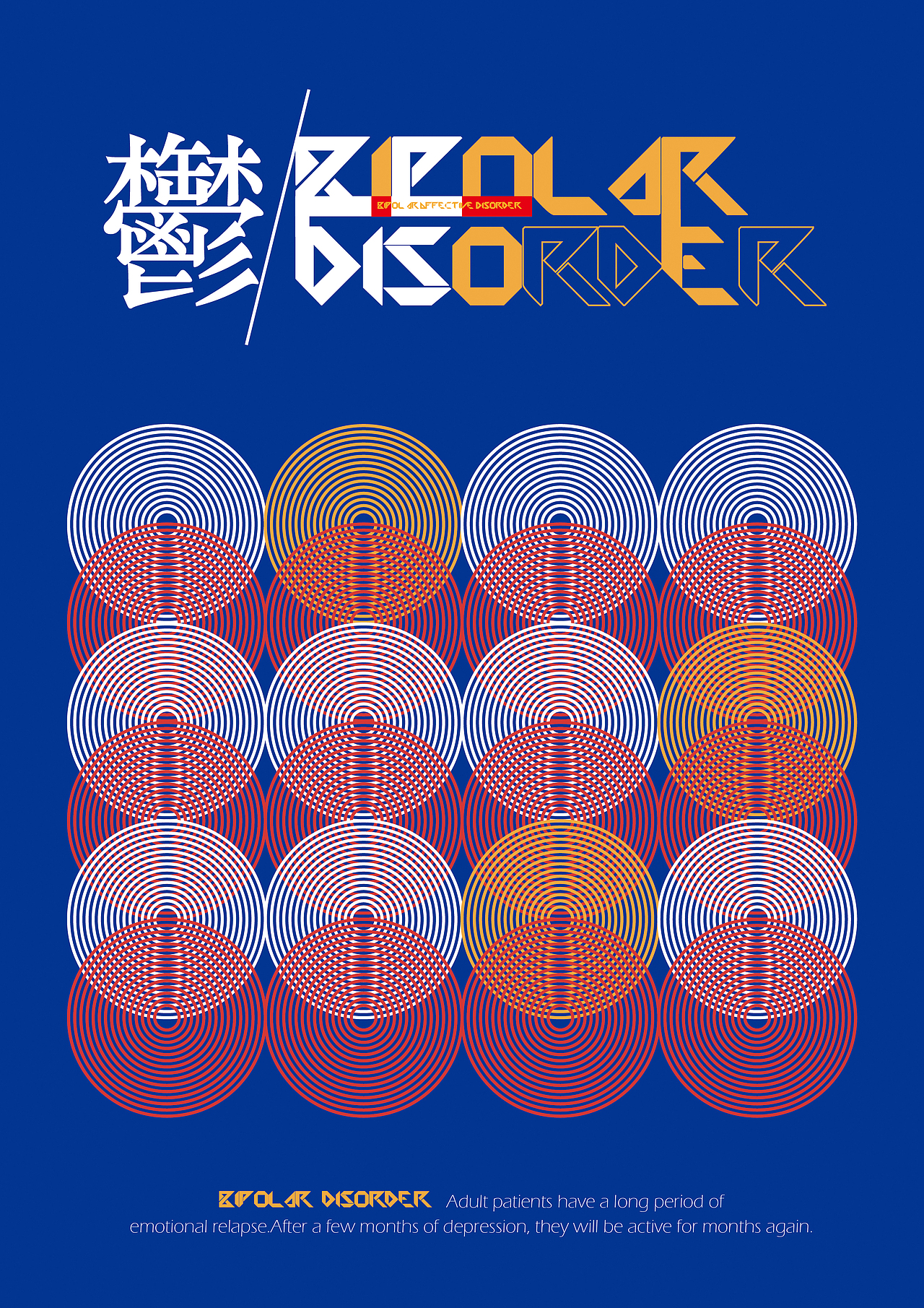 《躁·鬱》系列海報