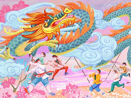 2020中国龙不仅能挺起来，还能舞起来，加油！