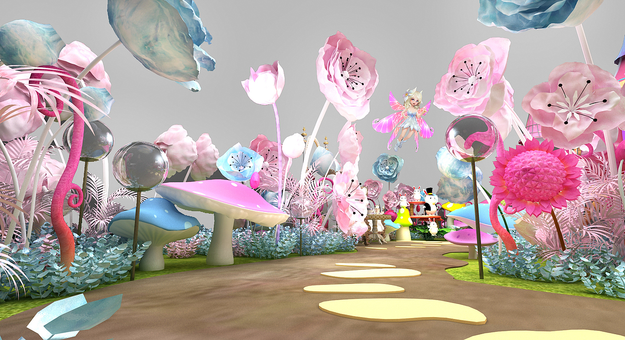 ERICA 仙境之旅（图ZMTQ3OTU3NTg4） - 场景 - 站酷设计师芋儿哥原创素材 - 站酷ZCOOL