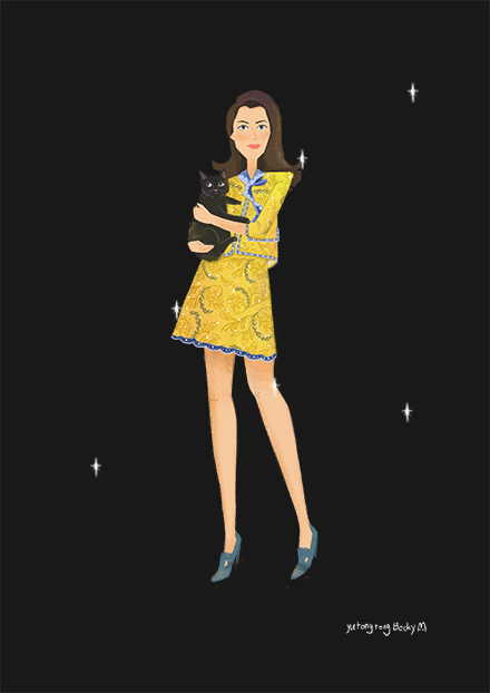 画一组小人,来告别夏季