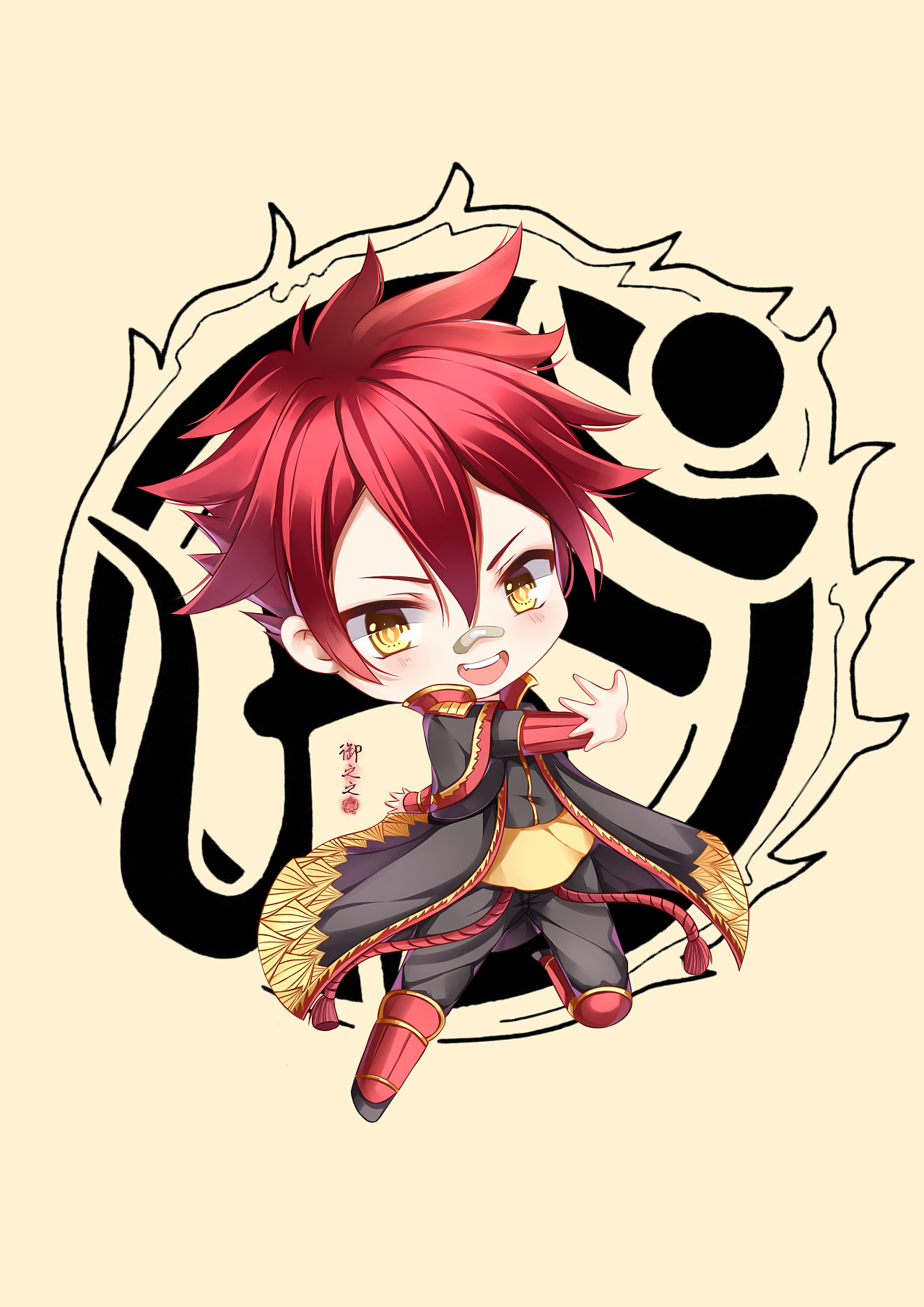 动漫漫画立绘转q