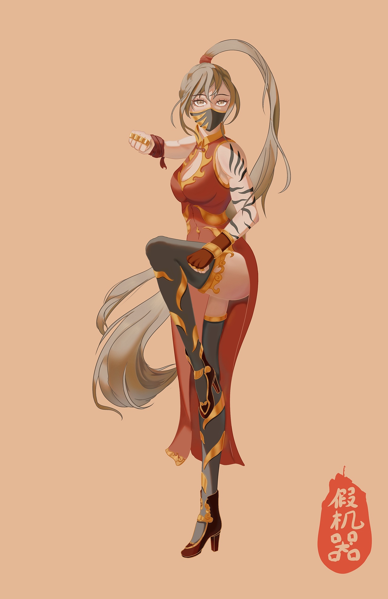 年度总结:十二生肖拟人系列作品