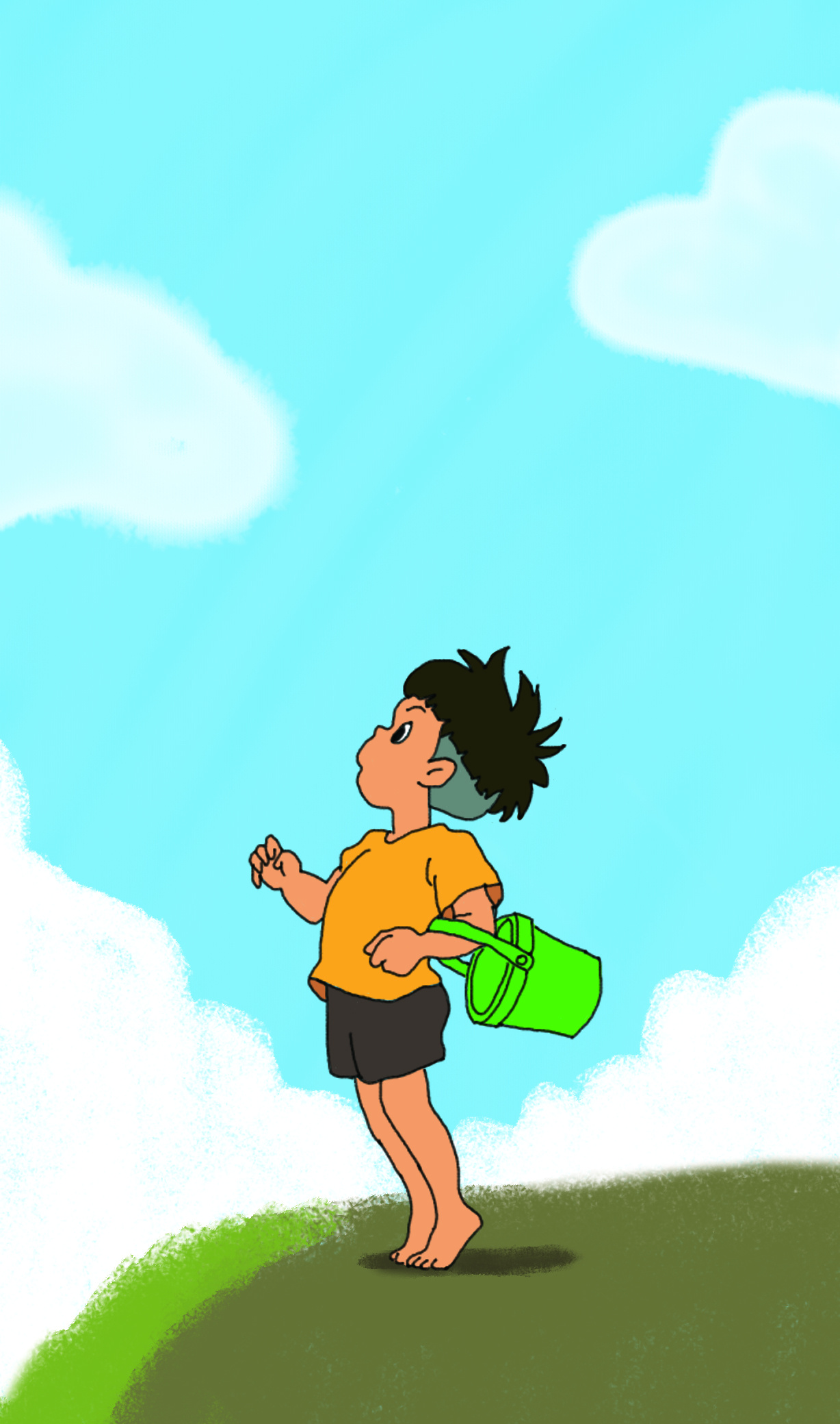 当波妞帅宗介|插画|艺术插画|李要讲理 - 临摹作品 - 站酷 (zcool)