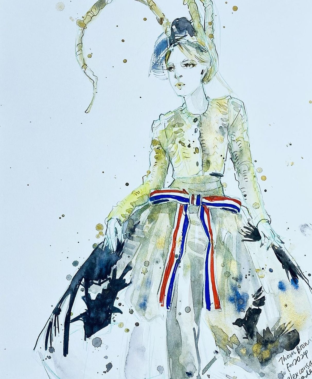 时装秀上的一些作品，来自艺术家 Venie Tee（图ZMzYyNDQzMDY4） - 休闲/流行服饰 - 站酷设计师奢颜艺术MCN原创素材 - 站酷ZCOOL