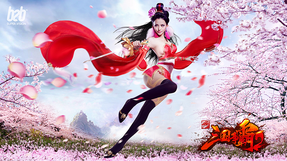 网游三国争霸2宣传海报