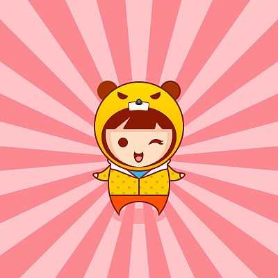 萌萌噠卡通小人物（圖ZNTAzNDc3MjQ=） - 藝術(shù)插畫(huà) - 站酷設(shè)計(jì)師小白羊羊原創(chuàng)素材 - 站酷ZCOOL