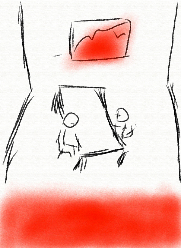 这天气，直接把人热弯（图ZNTcwMzE0OTY=） - 儿童插画 - 站酷设计师盅盅子原创素材 - 站酷ZCOOL