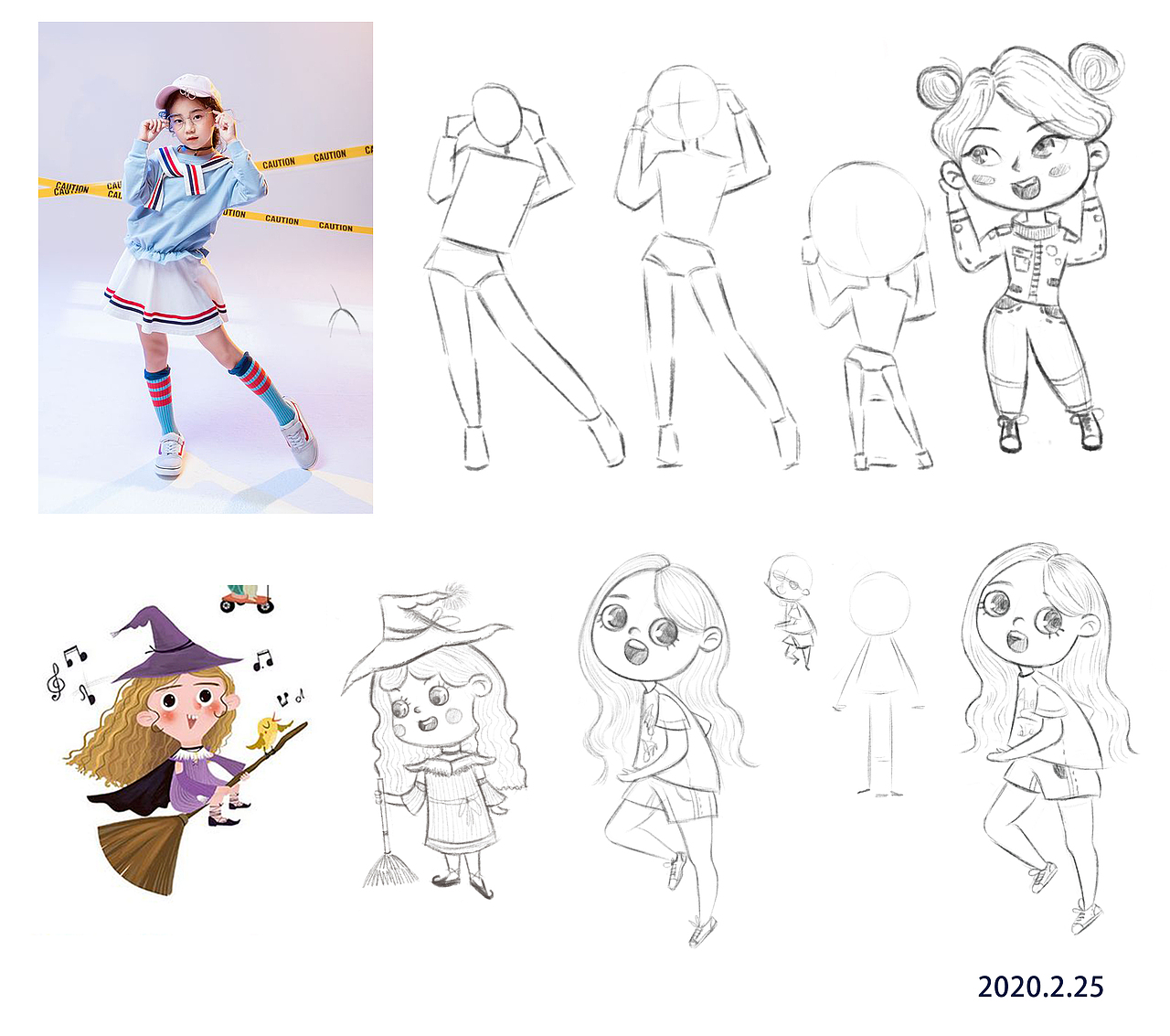 练习作业 儿童插画