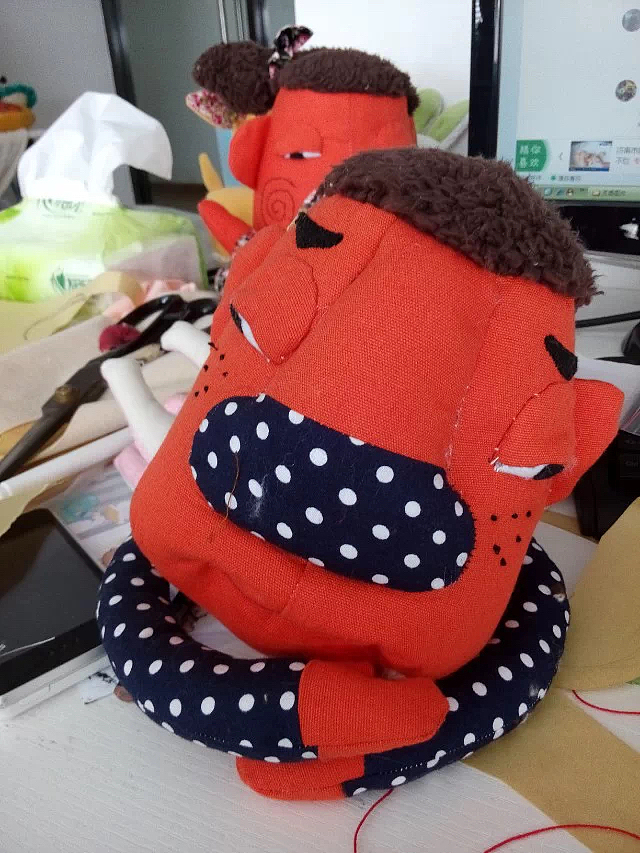 原创手工公仔，玩偶（图ZMTQ1Mzk4Mjgw） - 其他手工艺 - 站酷设计师鱼若蓝原创素材 - 站酷ZCOOL