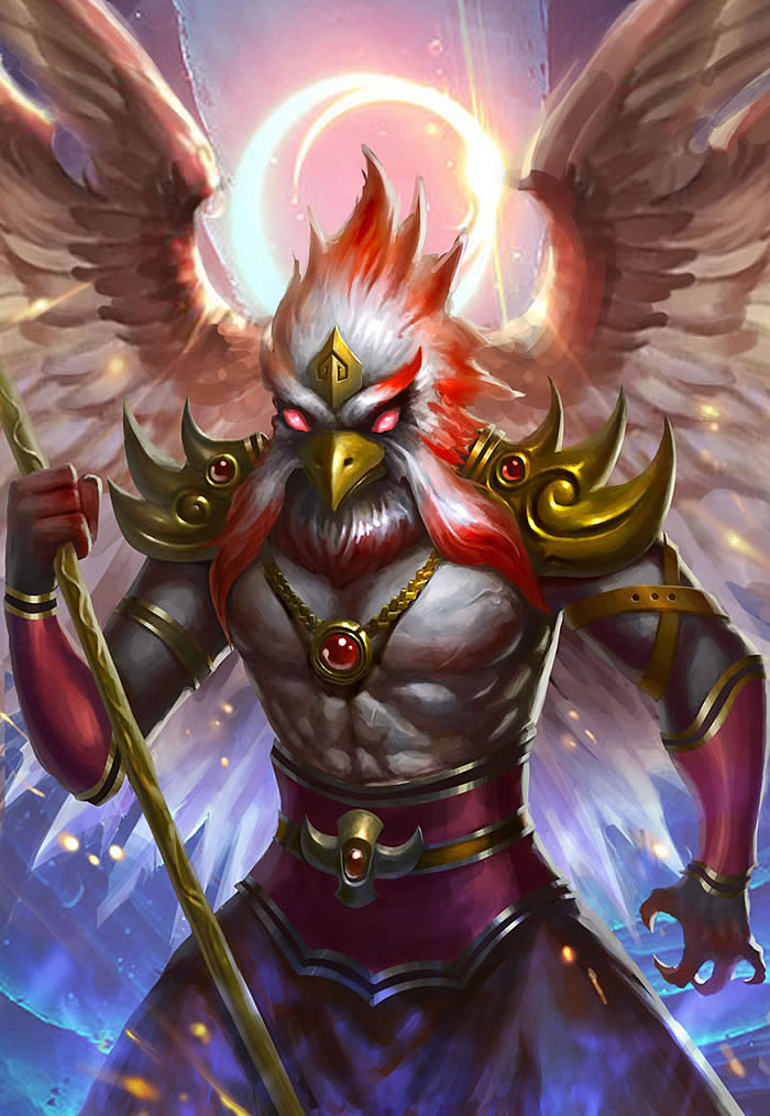 手机游戏卡牌角色