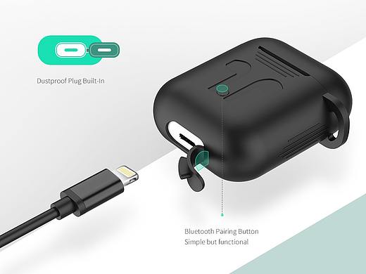 亚马逊-airpods 耳机壳套-主图