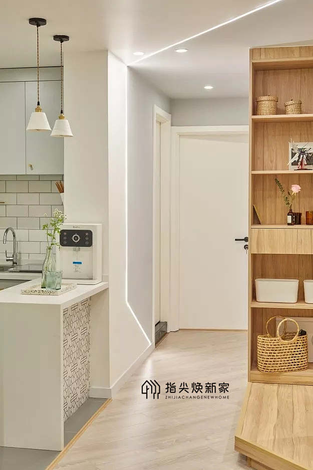 重庆旧房翻新解放碑德兴里小区,爆改78㎡改造后美到爆