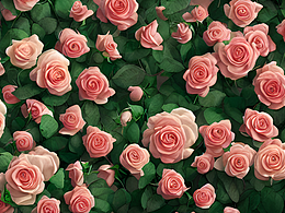 #站酷夢(mèng)筆#盛開的薔薇