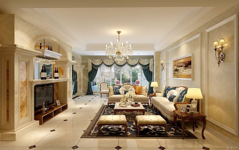 室内手绘效果图表现步骤示范（图ZNjM3MDE0MDg=） - 家装设计 - 站酷设计师一叶手绘原创素材 - 站酷ZCOOL