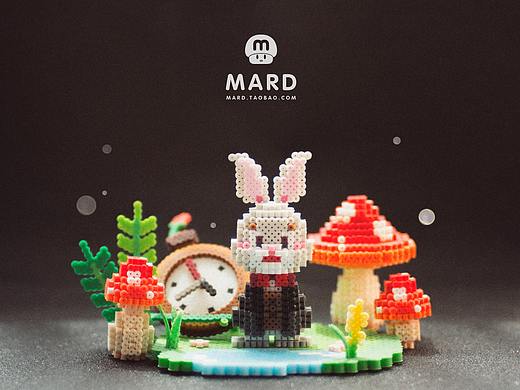 MARD拼豆原创-爱丽丝梦游仙境