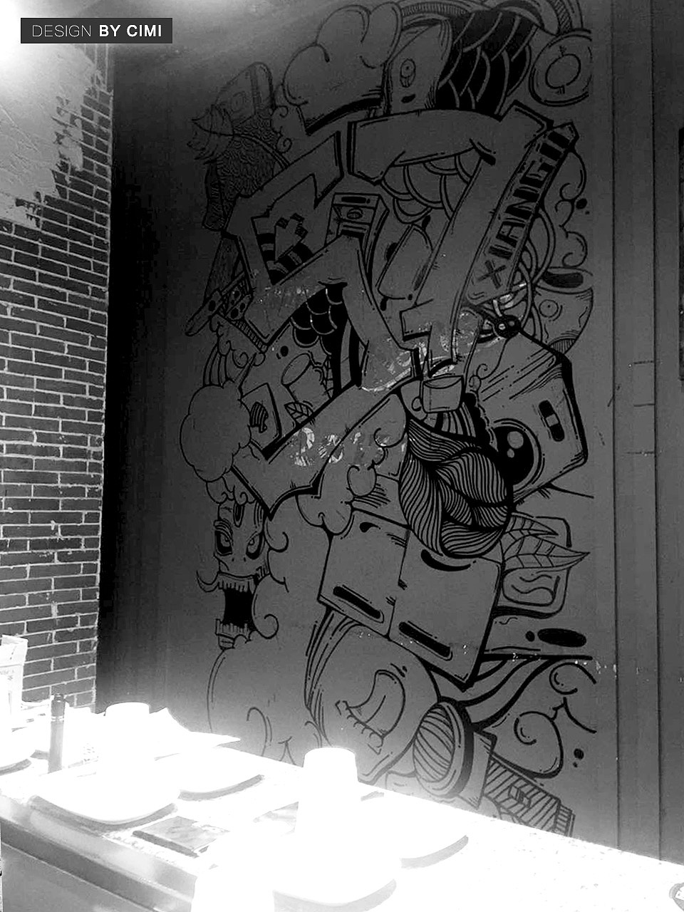 手绘（图ZOTA0MjUxOTI=） - 新锐潮流插画 - 站酷设计师CimiBlood原创素材 - 站酷ZCOOL