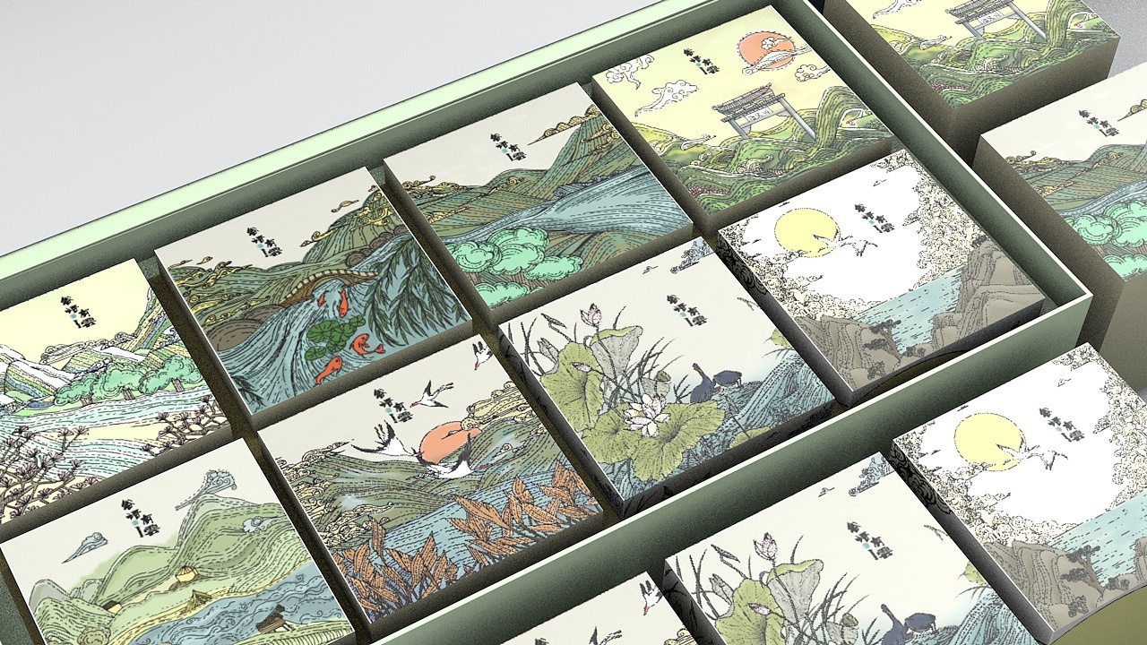 谷语有云 ——白云春毫包装设计