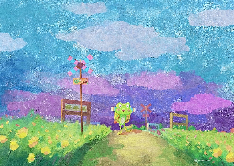 呱呱旅行日记（图ZMjk0OTU5NzUy） - 创作习作 - 站酷设计师一布咕咕原创素材 - 站酷ZCOOL
