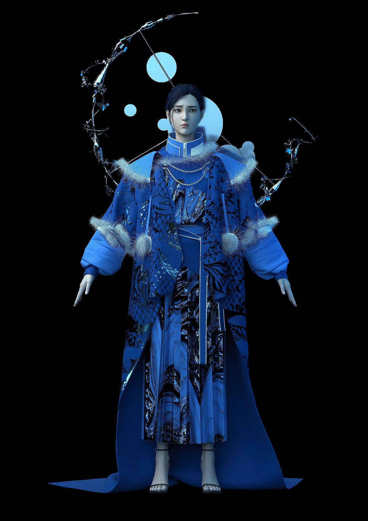 虚拟服装浅练一下