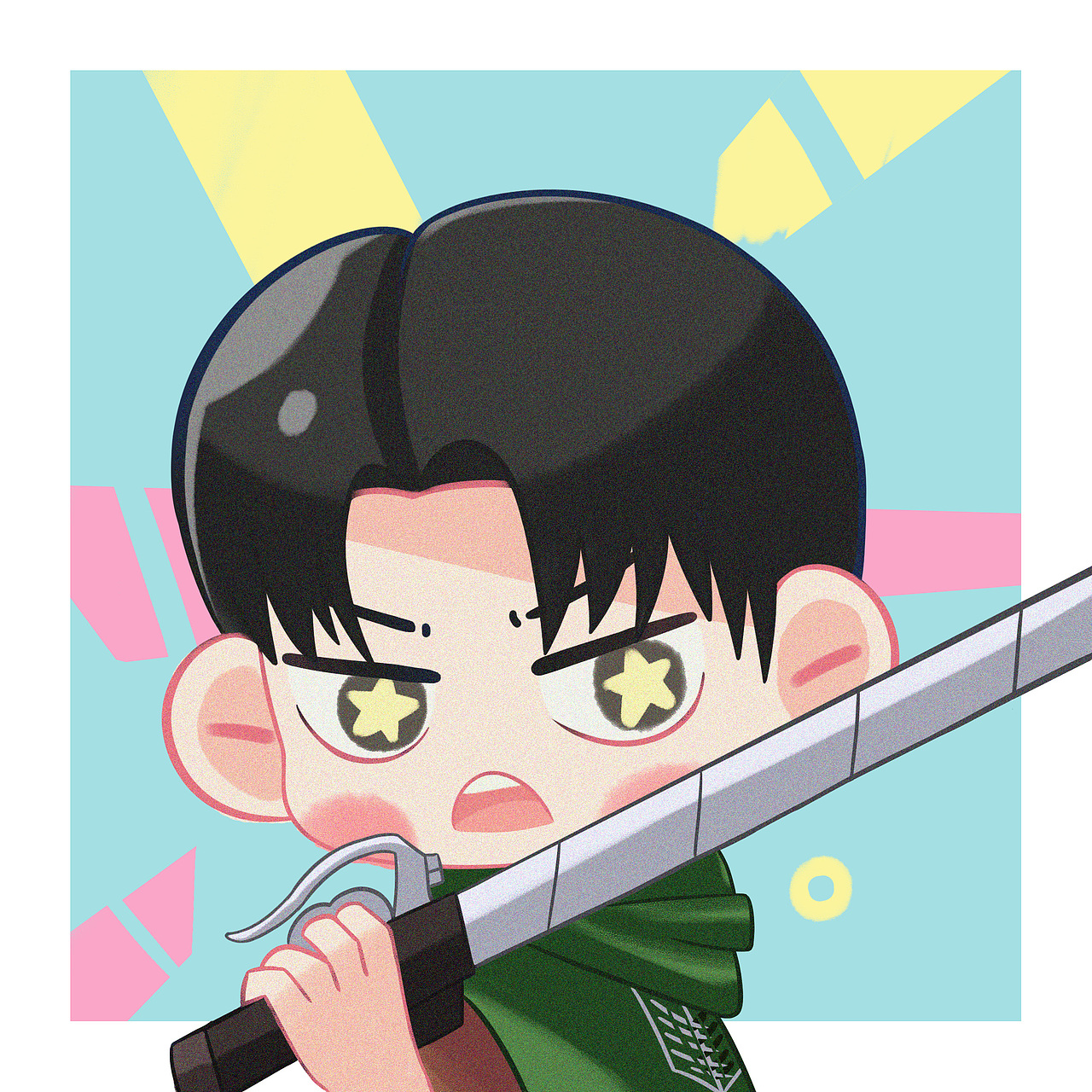 进击的巨人 同人头像（图ZMjE5ODQ1Nzk2） - 创作习作 - 站酷设计师逍遥素人原创素材 - 站酷ZCOOL