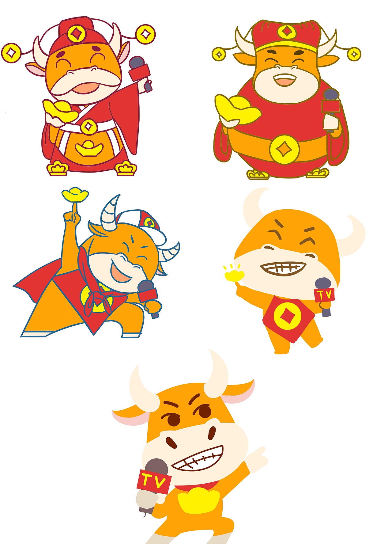 橙牛tv吉祥物(甲方又跑了系列。。。)