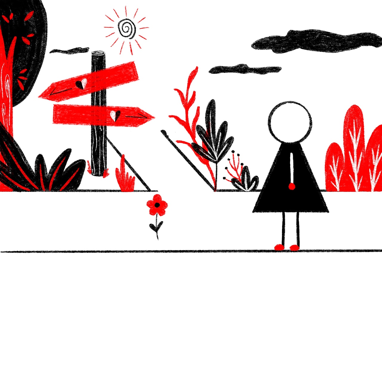 小小的选择（图ZMzM4NDk4MzAw） - 绘本 - 站酷设计师安非灵原创素材 - 站酷ZCOOL