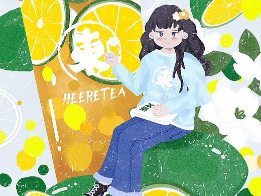 奶茶 教师节海报