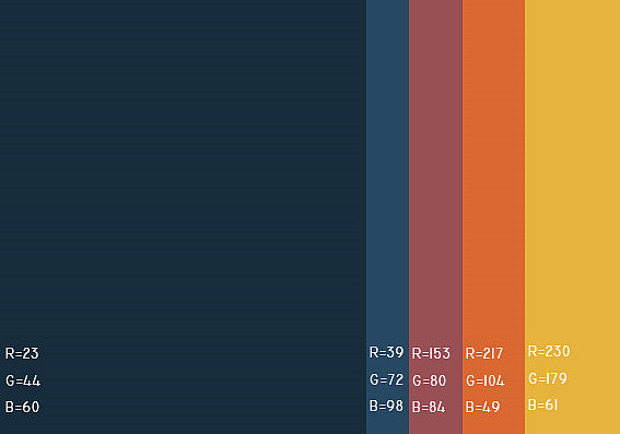 很舒服的颜色搭配（图ZMzUzMTU3NjQ=） - 其他 - 站酷设计师汪zhu华来了原创素材 - 站酷ZCOOL