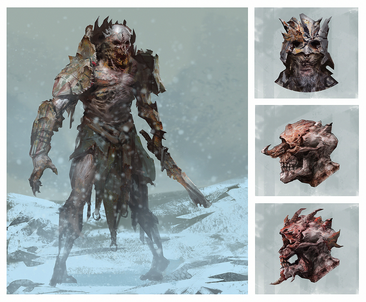 冰原亡者（图ZMTI5ODk5NjQ0） - 概念设定 - 站酷设计师LIU_H_原创素材 - 站酷ZCOOL