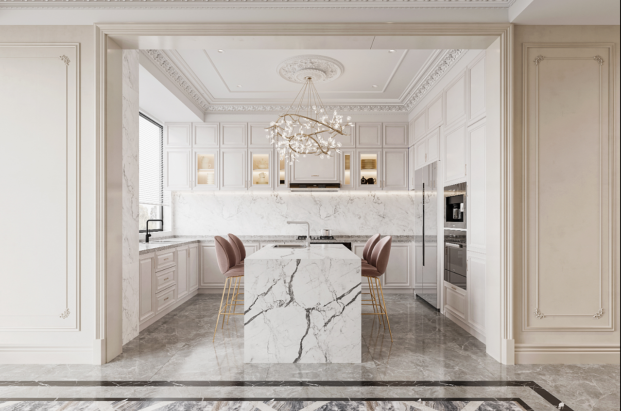 法式轻奢（图ZMjM3MTIxNjY4） - 家装设计 - 站酷设计师wx18075058778原创素材 - 站酷ZCOOL