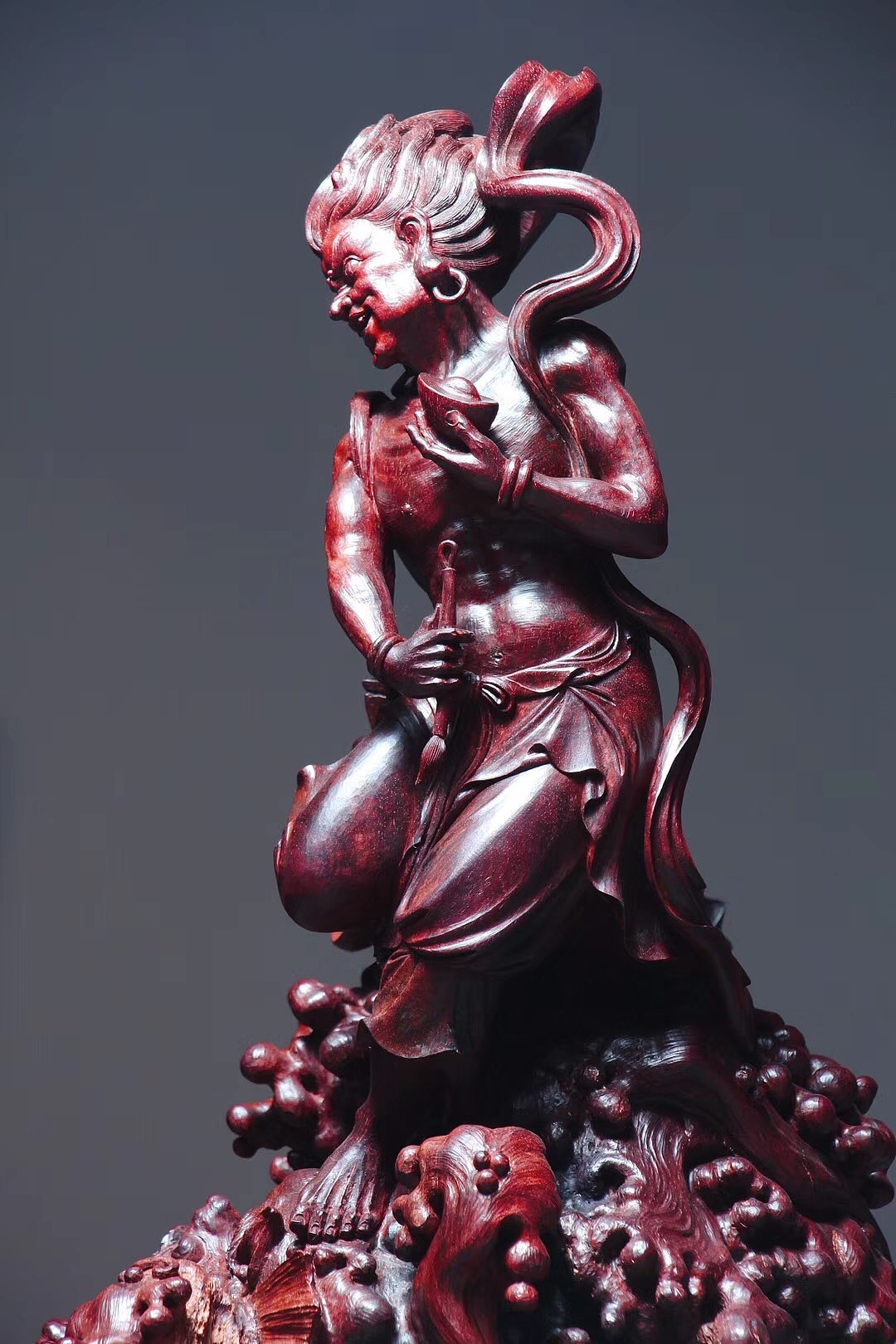 獨(dú)占鰲頭（圖ZMTE2OTM1NjY0） - 工藝品設(shè)計 - 站酷設(shè)計師匯眾木藝原創(chuàng)素材 - 站酷ZCOOL