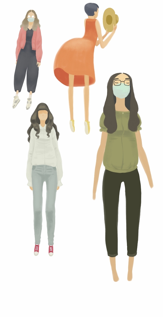 清淡且迷幻（图ZMjM0MjQwNTI4） - 新锐潮流插画 - 站酷设计师一切太了原创素材 - 站酷ZCOOL