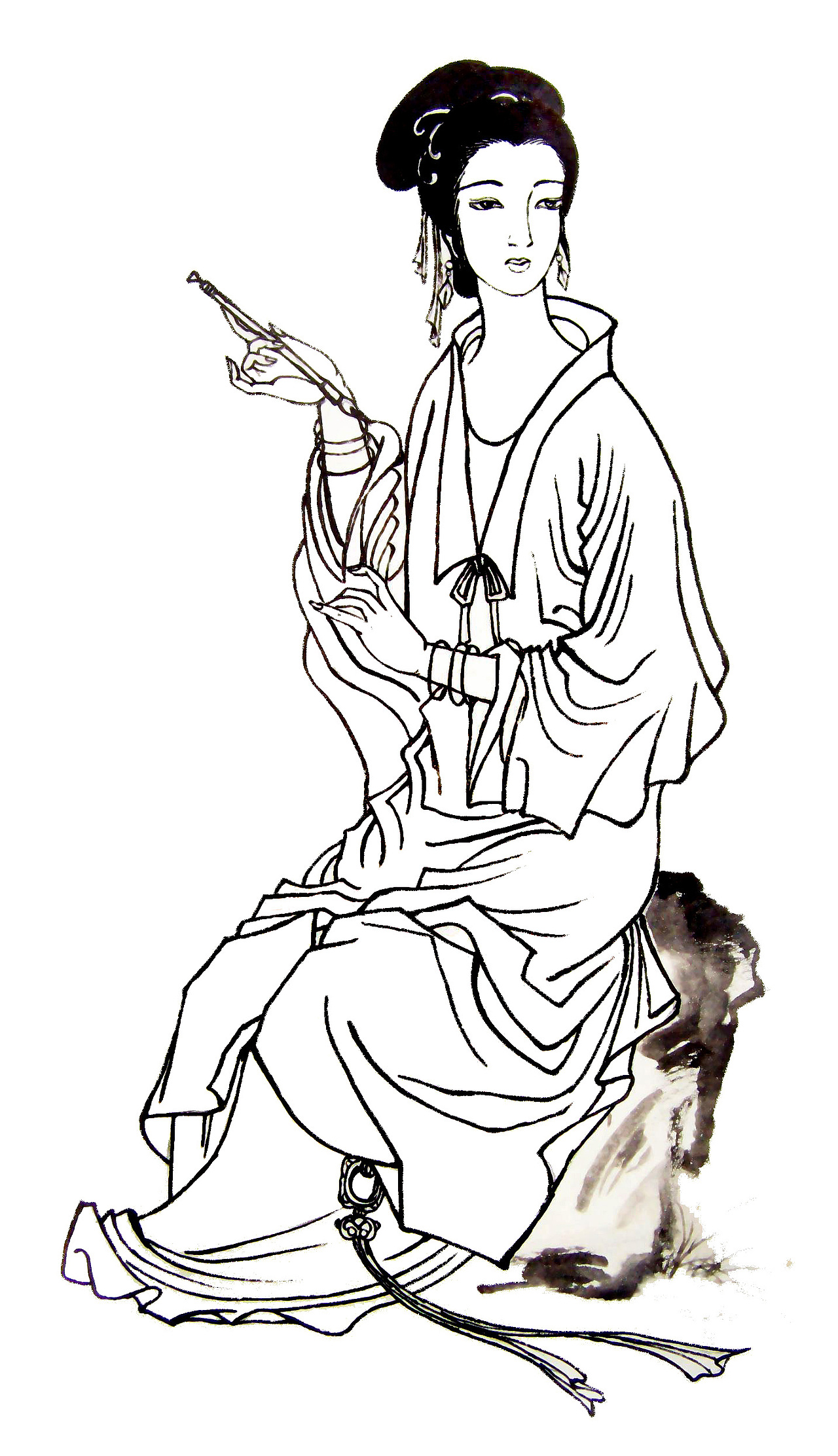 上课期间，开小差，呼~~~~（临摹）（图ZMTYwMjY2MA==） - 创作习作 - 站酷设计师夜雨萧沉原创素材 - 站酷ZCOOL