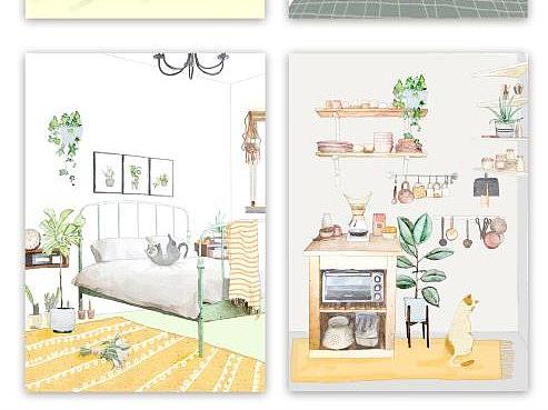 日常小练习（个人主页-ZNDEwNDI4NzY=） - 创作习作 - 站酷设计师秋娘原创素材 - 站酷ZCOOL