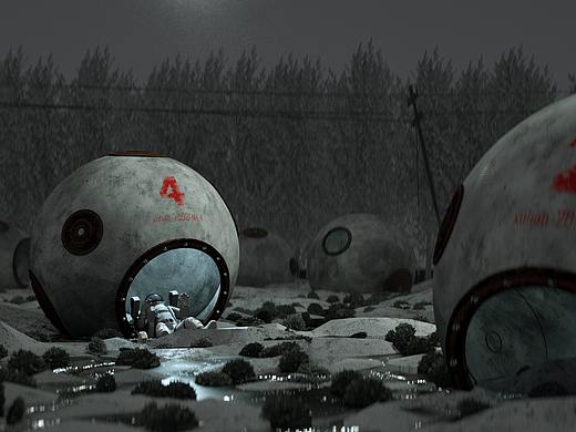 [20200127]科幻場(chǎng)景臨摹作品（個(gè)人主頁(yè)-ZNDI0MDU5ODQ=） - 場(chǎng)景 - 站酷設(shè)計(jì)師星l火原創(chuàng)素材 - 站酷ZCOOL