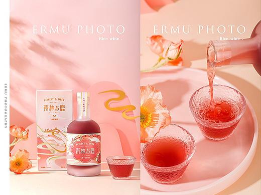 产品拍摄 | 青林与鹿米酒拍摄