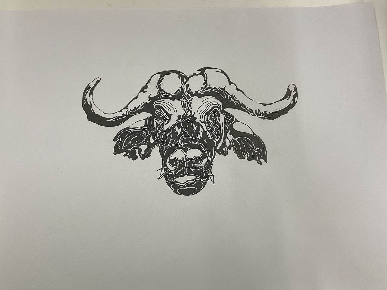 分型牛头（图ZMjM0MDc4MjQ4） - 商业插画 - 站酷设计师神仙小楚原创素材 - 站酷ZCOOL