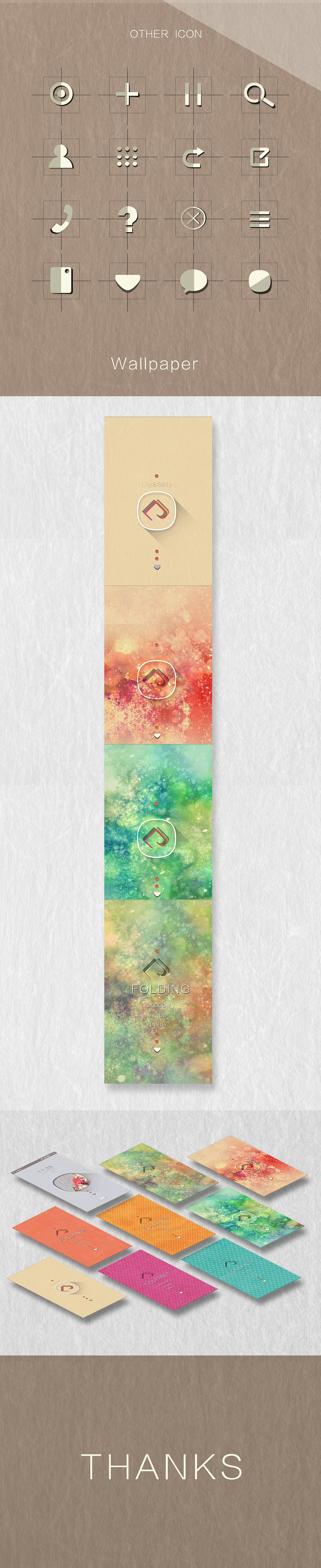 icon 扁平设计 手机主题设计 FLODING 时光穿梭机~（图ZNTE5MTE0ODg=） - 主题/皮肤 - 站酷设计师Happy2016nizi原创素材 - 站酷ZCOOL